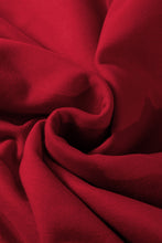 Load image into Gallery viewer, Racing Red Solid Color High Low Pullover and Skinny Pants Set