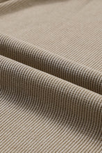 Load image into Gallery viewer, Pink Solid Ribbed Round Neck Pullover Sweatshirt