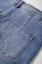 Load image into Gallery viewer, Ashleigh Blue Mineral Wash High Waist Crop Jeans