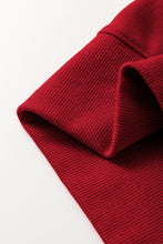 Load image into Gallery viewer, Racing Red Solid Color High Low Pullover and Skinny Pants Set