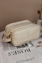 Load image into Gallery viewer, Smoke Gray Travel Large Capacity Multi Pocket Makeup Bag
