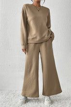 Load image into Gallery viewer, Khaki Ultra Loose Textured 2pcs Slouchy Outfit
