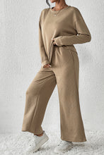 Load image into Gallery viewer, Khaki Ultra Loose Textured 2pcs Slouchy Outfit
